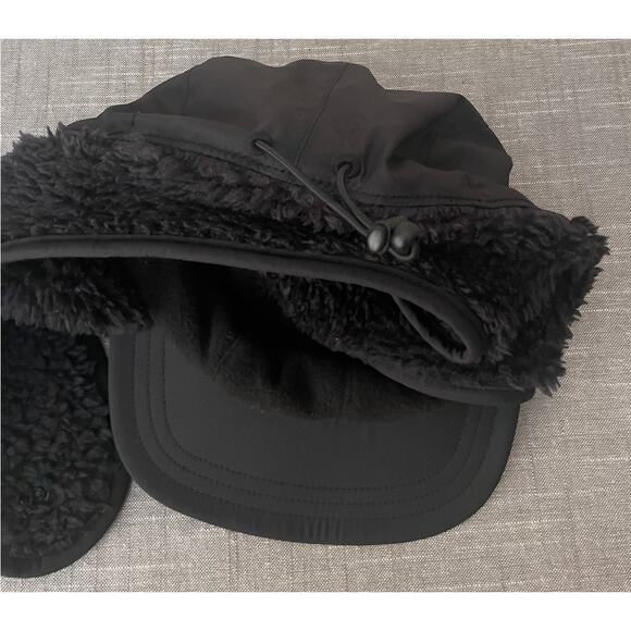 Newt The North Face Kids Size L 10-12Yrs Shasta Black Cozy Trapper Hat - Picture 14 of 15